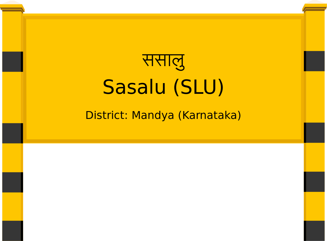 Sasalu (SLU) Railway Station