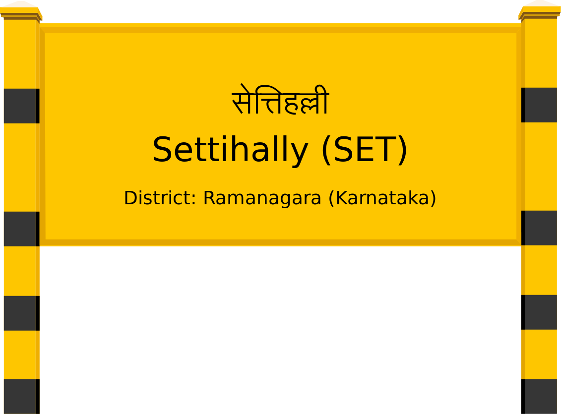 Settihally (SET) Railway Station