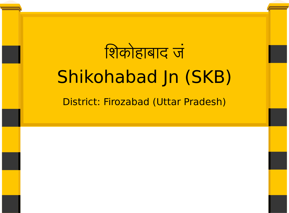 Shikohabad Jn (SKB) Railway Station