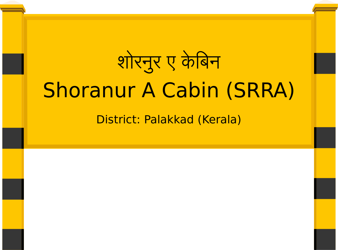 Shoranur A Cabin (SRRA) Railway Station