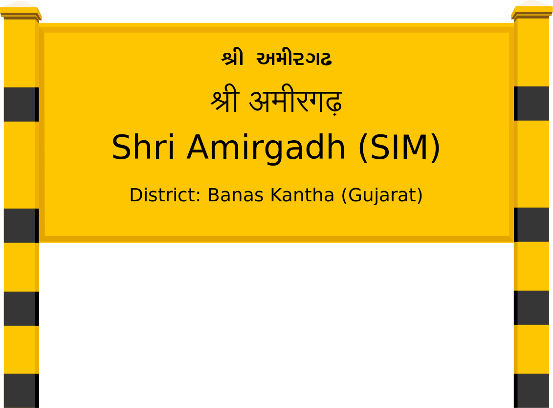 Shri Amirgadh (SIM) Railway Station