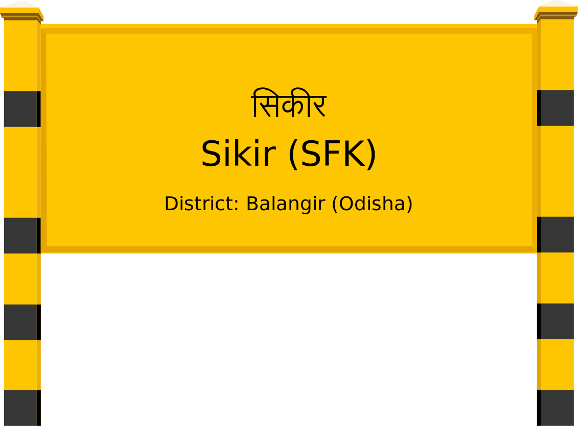 Sikir (SFK) Railway Station