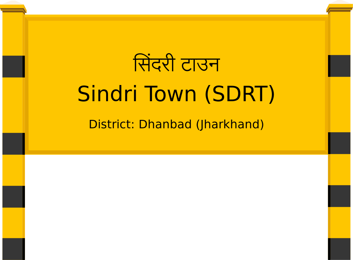 Sindri Town (SDRT) Railway Station