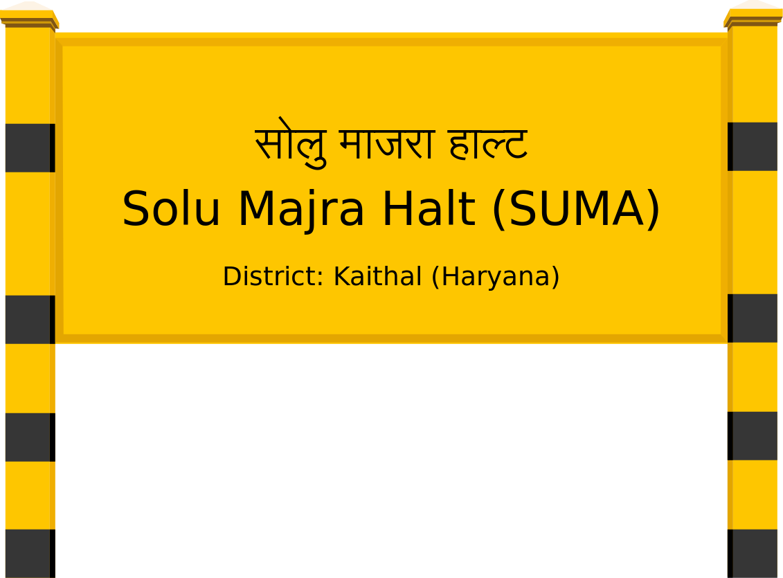 Solu Majra Halt (SUMA) Railway Station