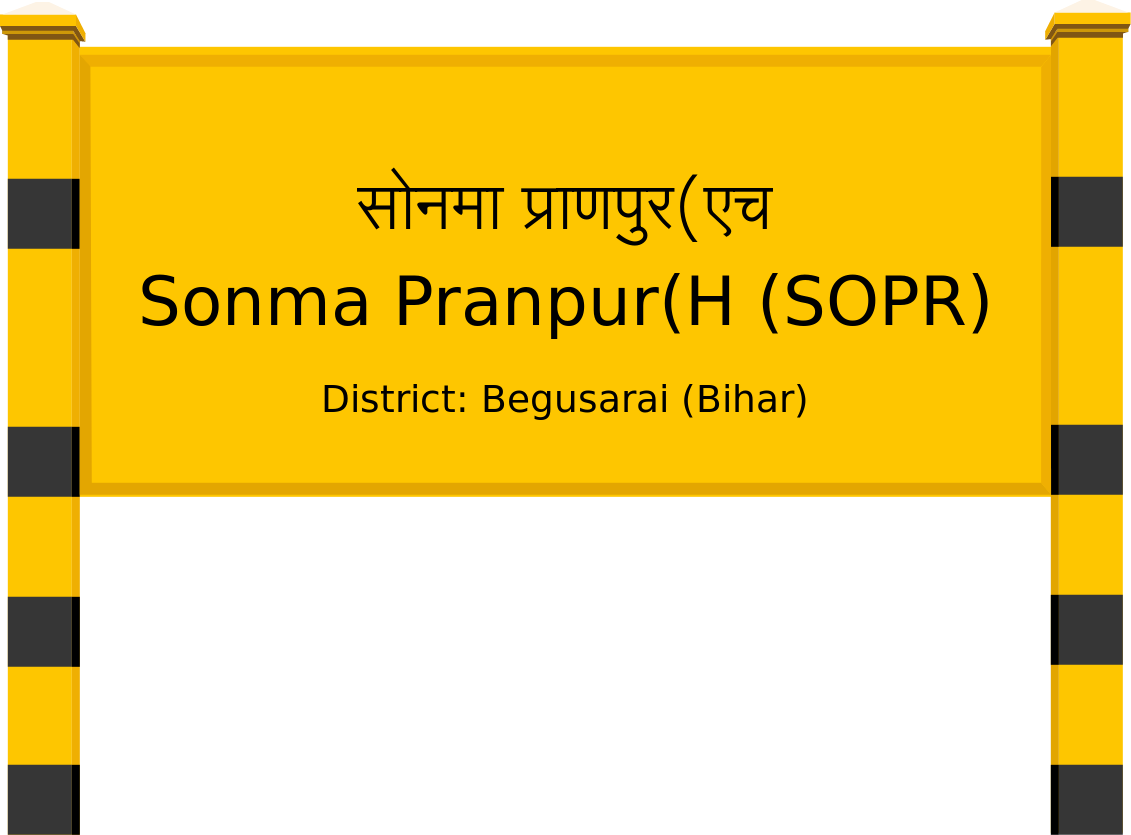 Sonma Pranpur(H (SOPR) Railway Station