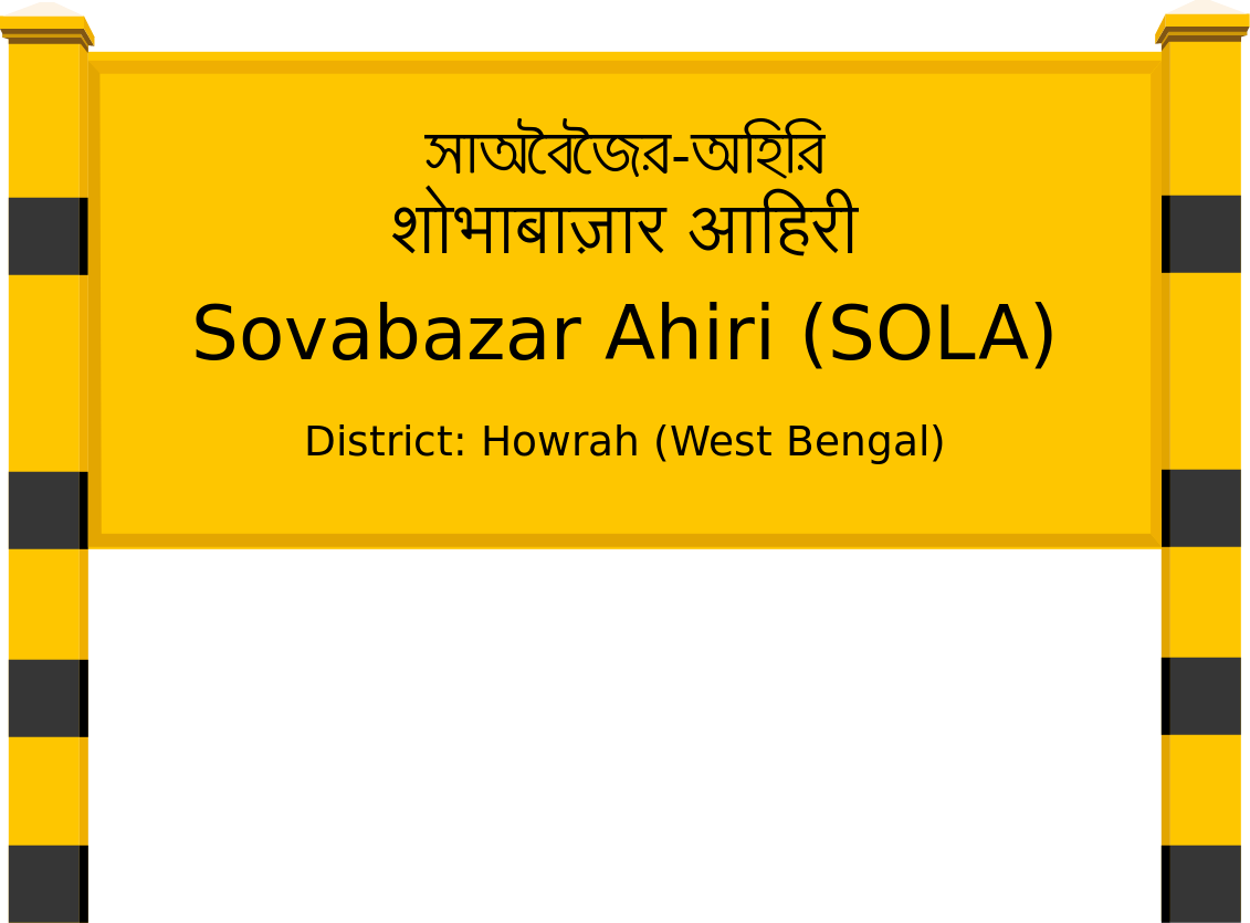 Sovabazar Ahiri (SOLA) Railway Station