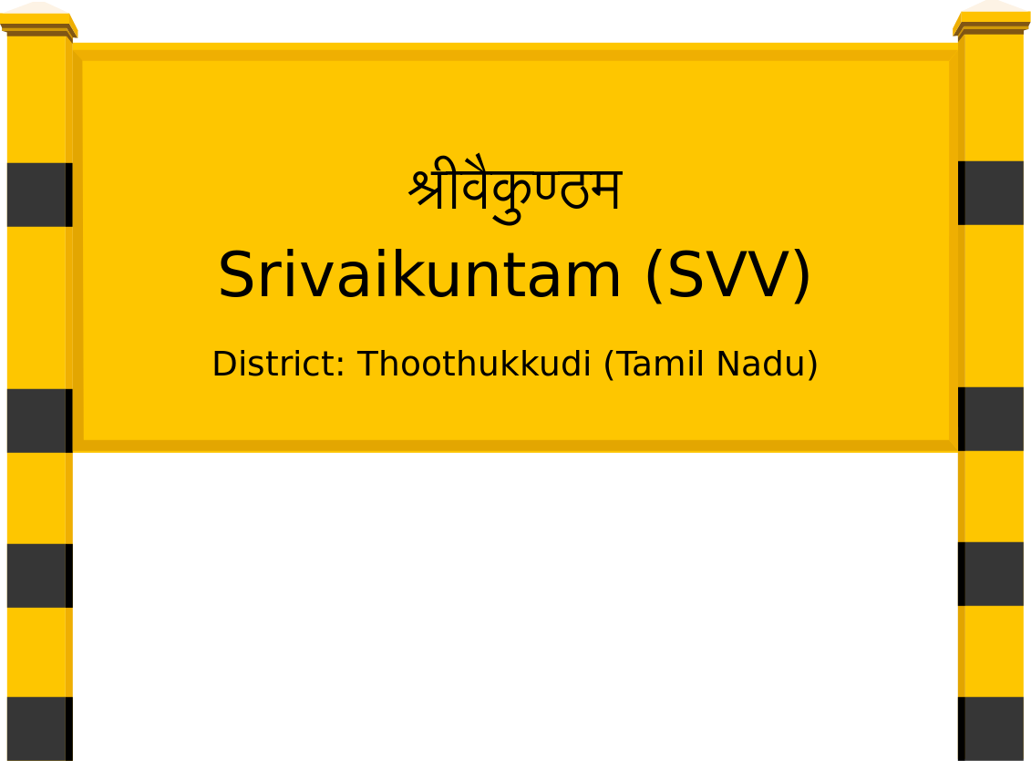 Srivaikuntam (SVV) Railway Station