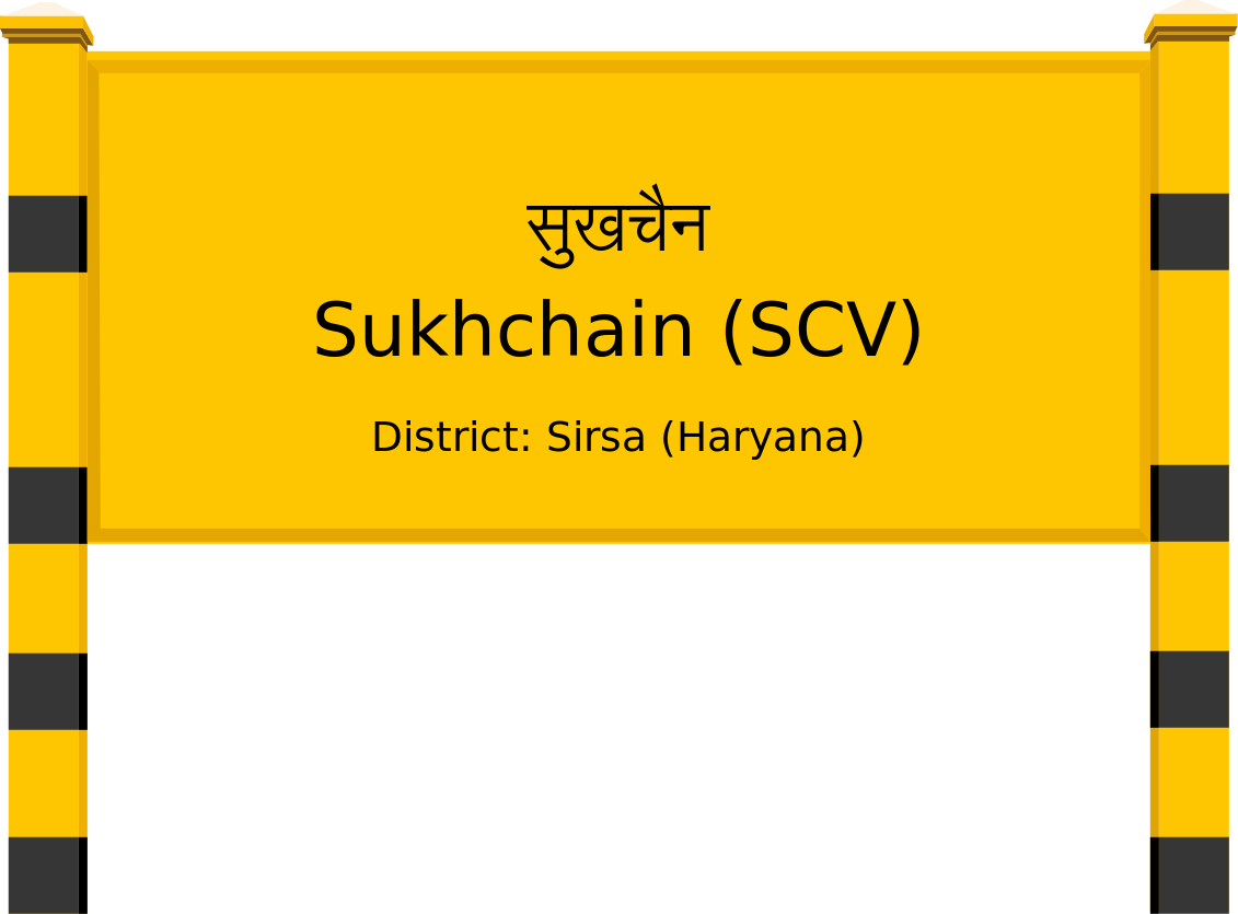 Sukhchain (SCV) Railway Station