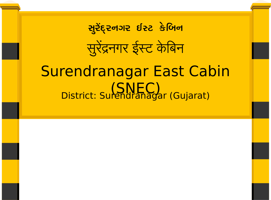 Surendranagar East Cabin (SNEC) Railway Station