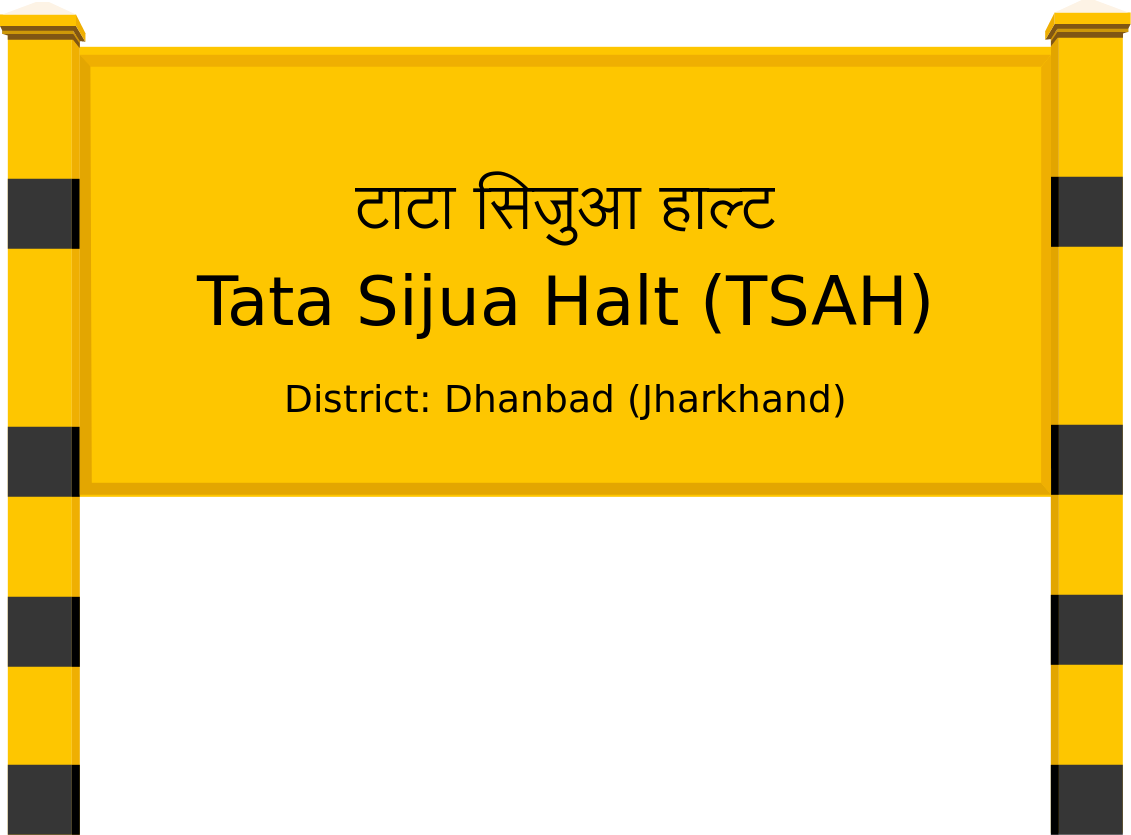 Tata Sijua Halt (TSAH) Railway Station