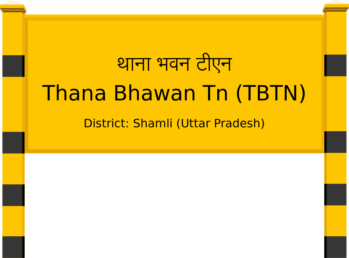 Thana Bhawan Tn (TBTN) Railway Station