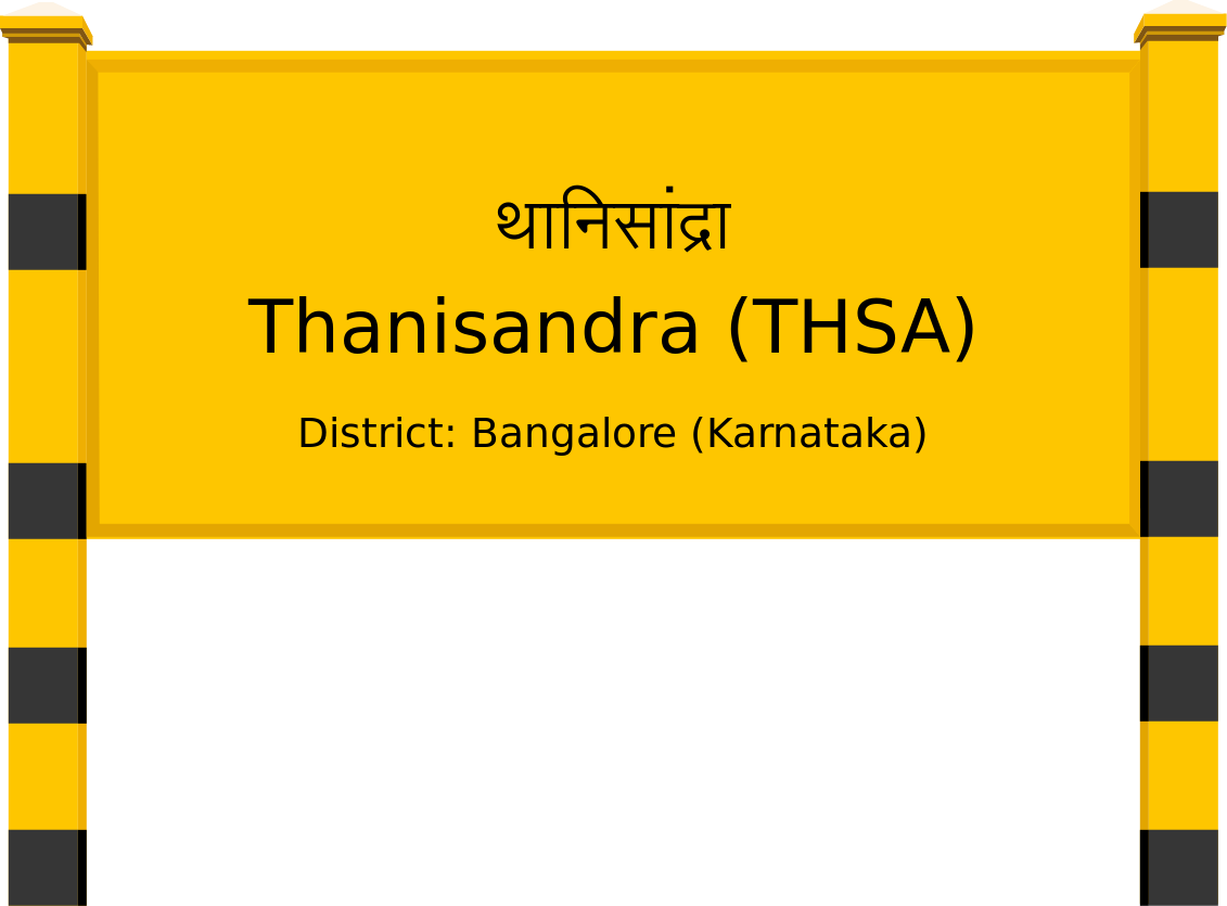 Thanisandra (THSA) Railway Station