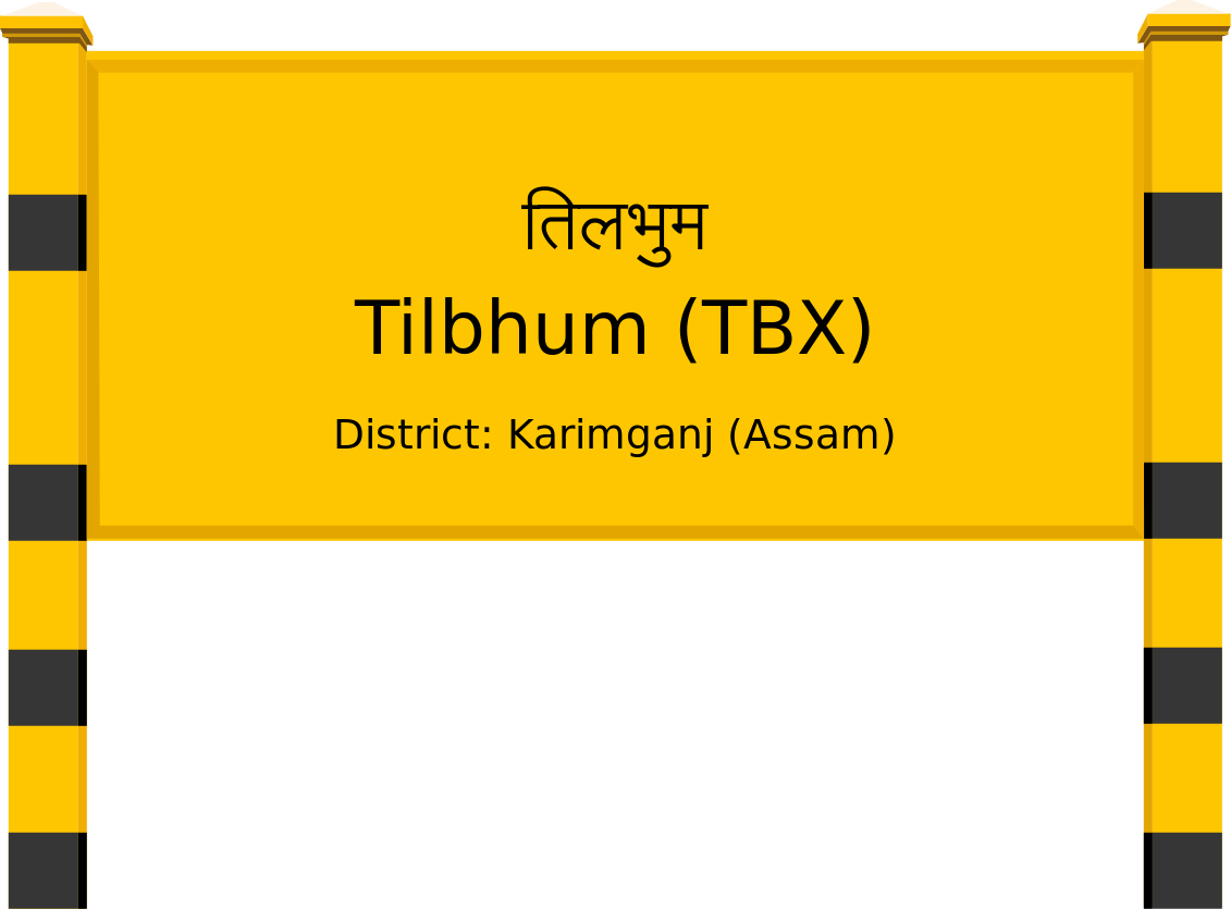 Tilbhum (TBX) Railway Station