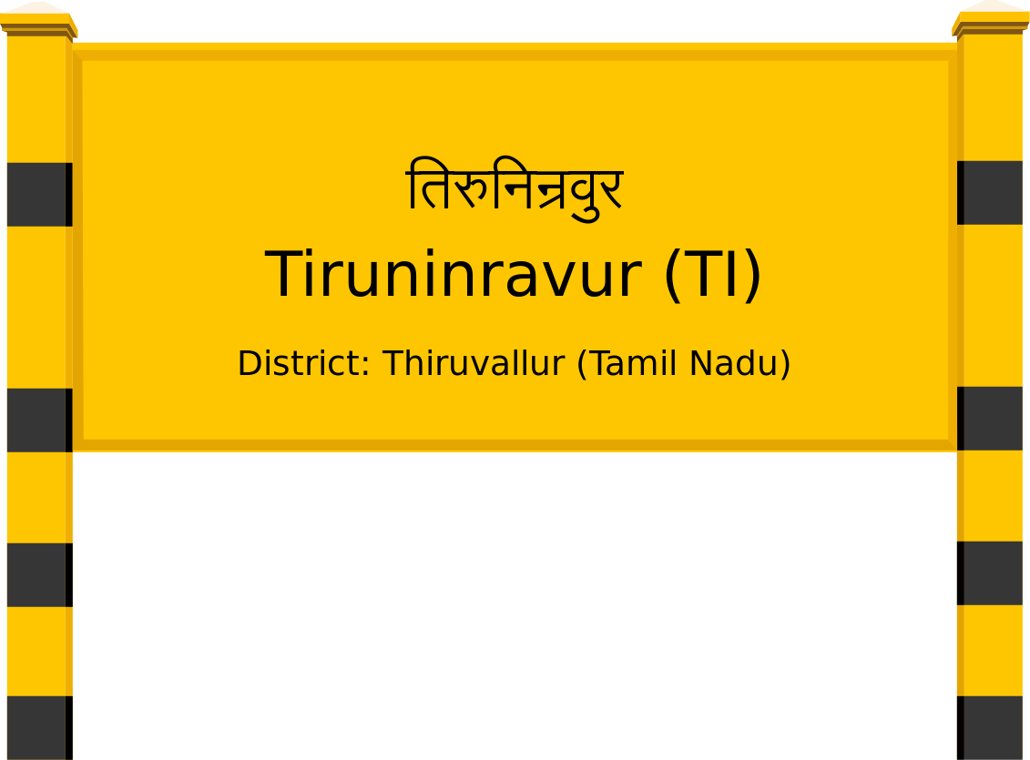 Tiruninravur (TI) Railway Station