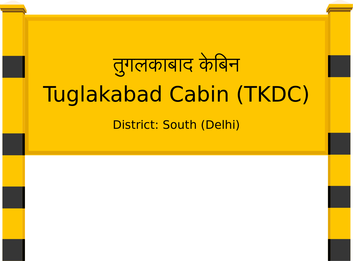 Tuglakabad Cabin (TKDC) Railway Station