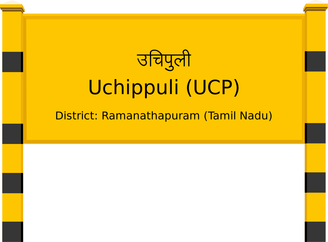 Uchippuli (UCP) Railway Station
