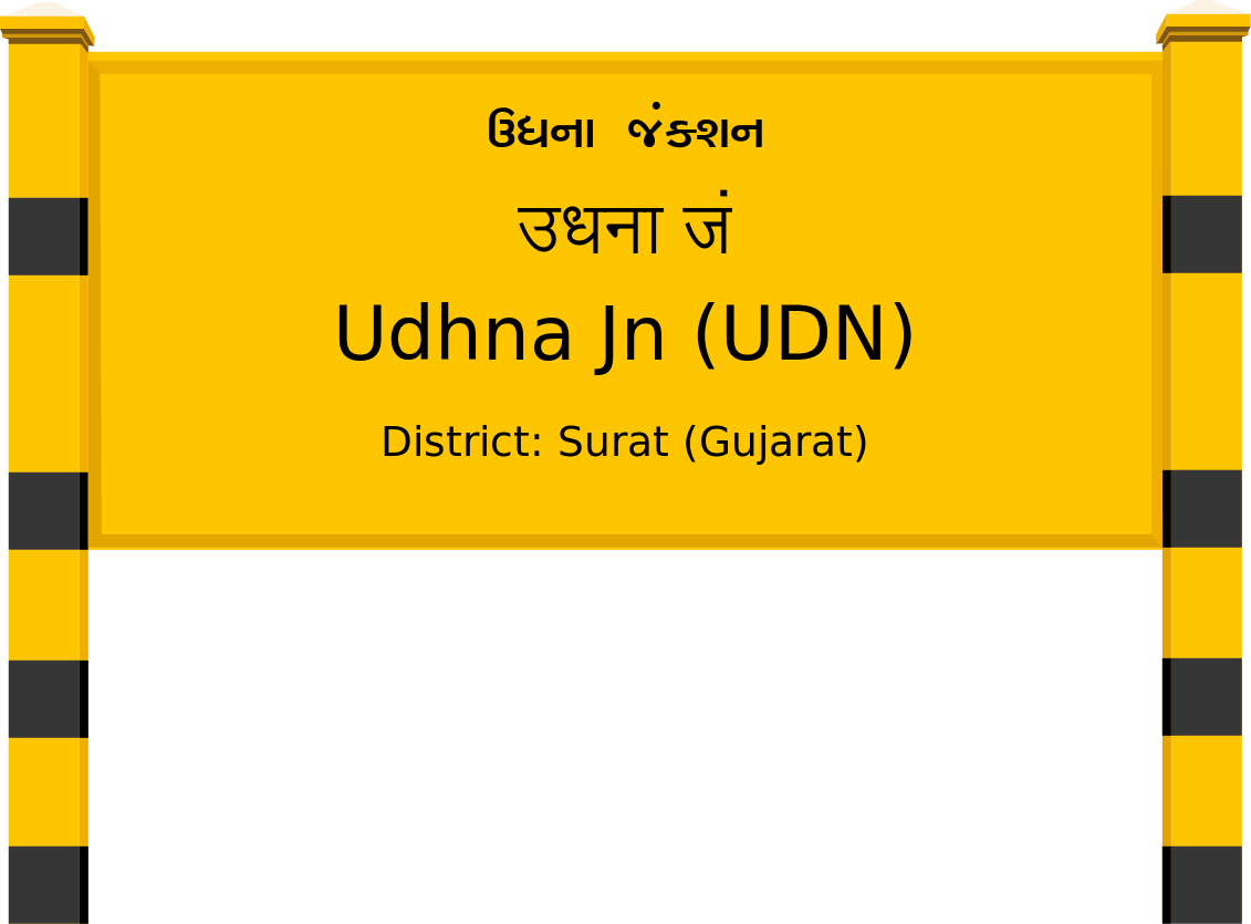 Udhna Jn (UDN) Railway Station