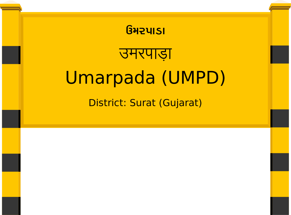 Umarpada (UMPD) Railway Station
