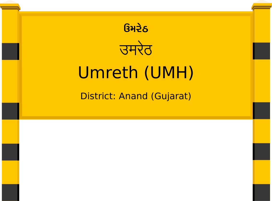 Umreth (UMH) Railway Station