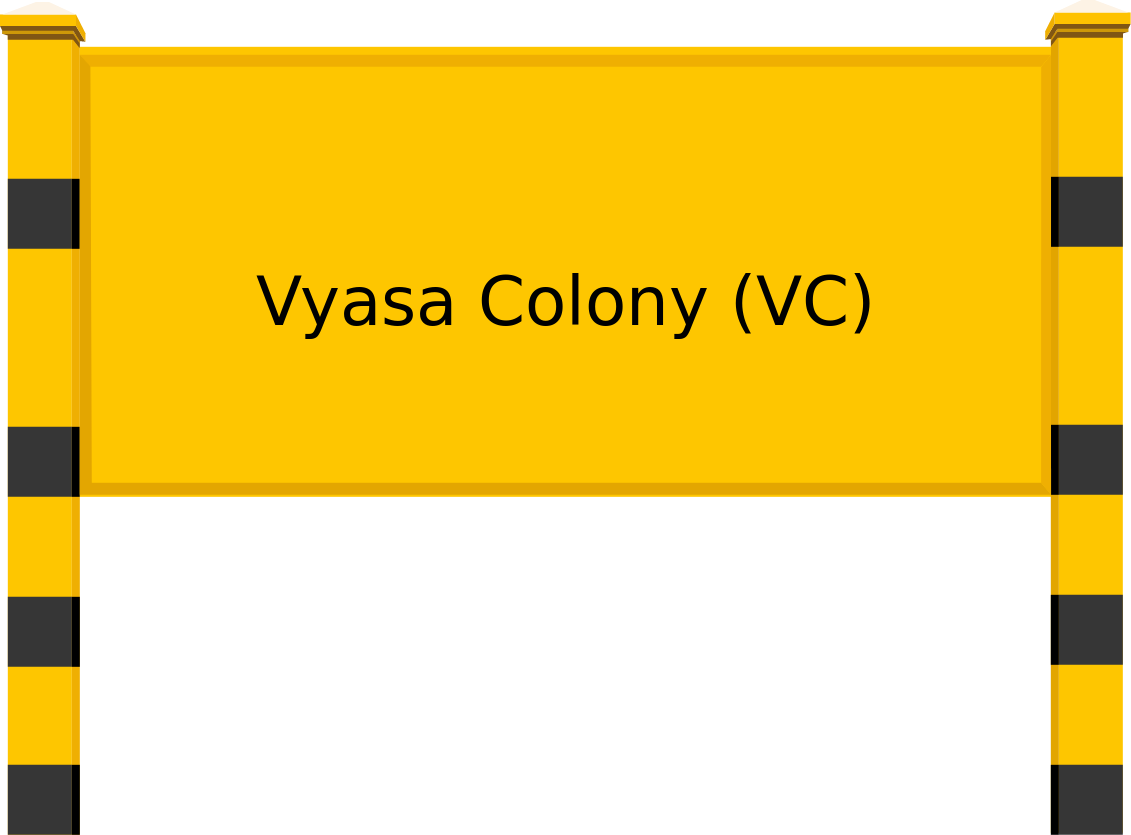 Vyasa Colony  (VC) Railway Station