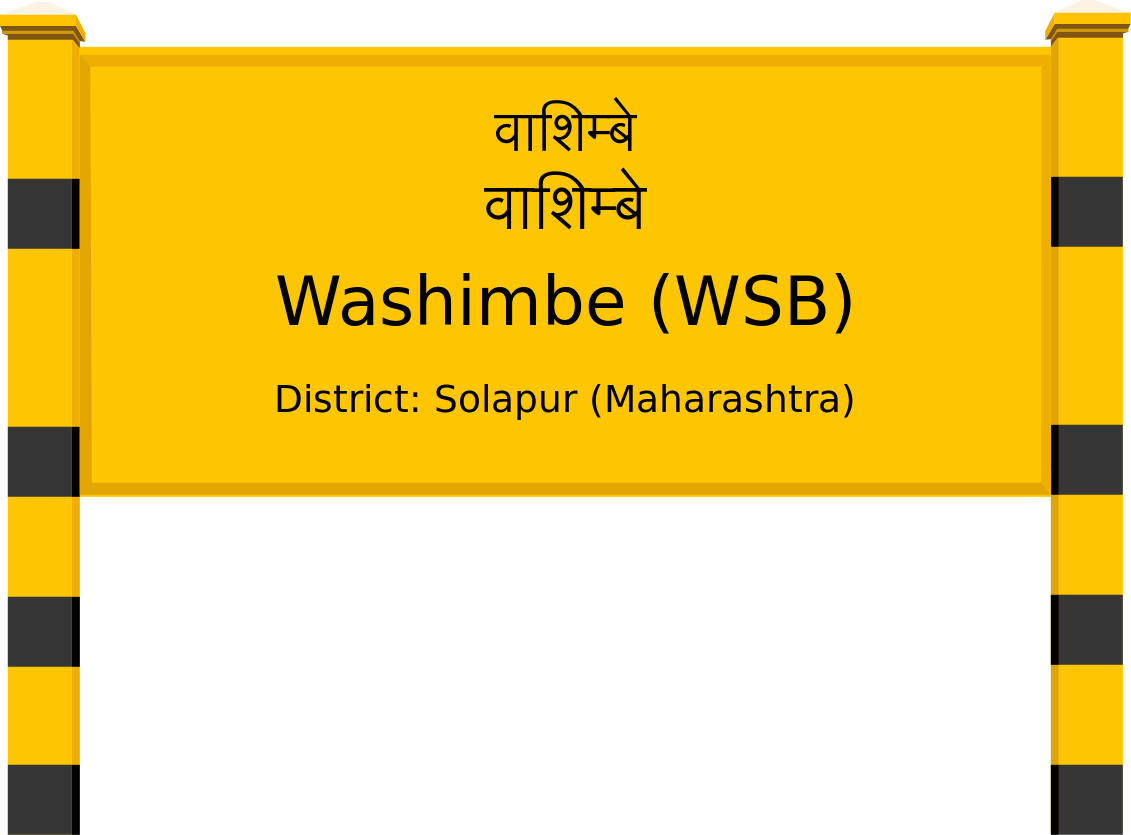 Washimbe (WSB) Railway Station