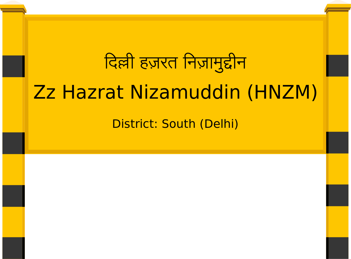 Zz Hazrat Nizamuddin (HNZM) Railway Station